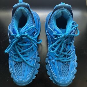Blue Men 12.5 Balenciaga Shoe